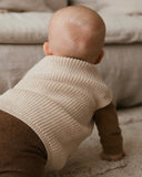 Hvid Vest Harvey Baby ~ Cream