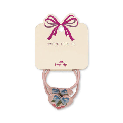 Konges 2 Pack Vilma Hair Elastic ~ Amarena