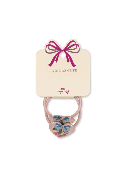 Konges 2 Pack Vilma Hair Elastic ~ Amarena