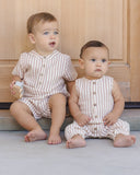 Quincy Mae Woven Short ~ Vintage Stripe