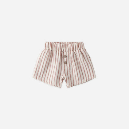Quincy Mae Woven Short ~ Vintage Stripe