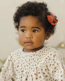 Quincy Mae V Smocked Dress ~ Winter Ditsy