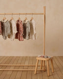 Quincy Mae V Smocked Dress ~ Winter Ditsy