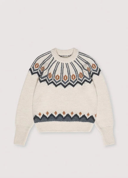 New Society - Davos Woman Jumper - Vanilla Cream