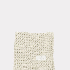 Bebe Organic Waffle Blanket ~ Natural