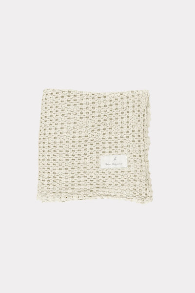 Bebe Organic Waffle Blanket ~ Natural