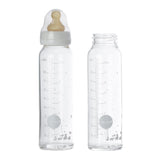 Hevea Standard Neck Baby Glass Bottles ~ 240 ML/8 oz 2 Pack