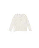 Go Gently Organic Long John Henley ~ Natural