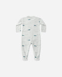 Quincy Mae Zip Long Sleeve Sleeper Footie ~ Narwhals