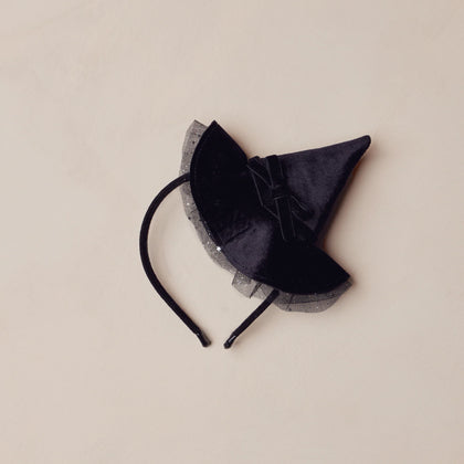 Noralee Witch Hat Headband ~ Black