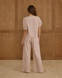 Rylee + Cru Ruffle Pajamas ~ Candy Cane Stripe