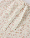 Quincy Mae Wrap Top + Footed Set ~ Ditsy