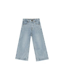 Rylee & Cru Straight Leg Pant ~ Light Washed Denim