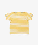 Oso & Me Willie Kid T-Shirt ~ Yellow Sport Stripe