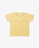 Oso & Me Willie Kid T-Shirt ~ Yellow Sport Stripe