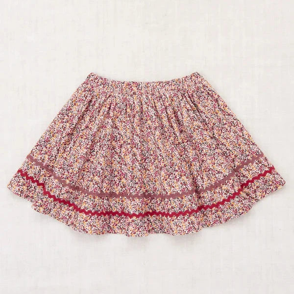 Misha & Puff Rickrack Circle Skirt ~ String Mini Floral