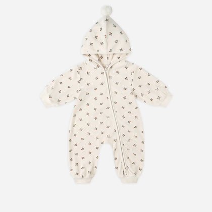 Quincy Mae Zip Jumpsuit ~ Holly Berry