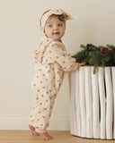 Quincy Mae Zip Jumpsuit ~ Holly Berry