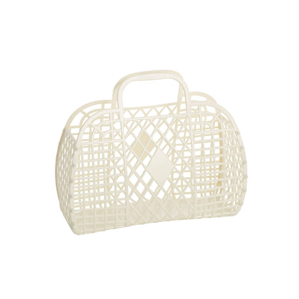 Retro Basket Jelly Bag - Small: Cream