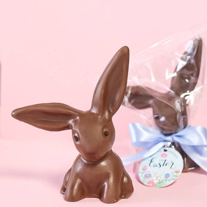 Maggie Lyon Chocolatiers - 7oz Moppsy The Bunny - Milk Chocolate