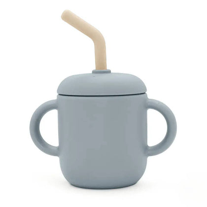 MAISON RUE - Leo Sippy Cup: Slate