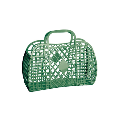 Retro Basket Jelly Bag - Small: Olive