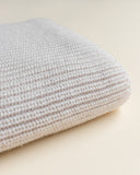 Hvid Blanka Blanket ~ Silver