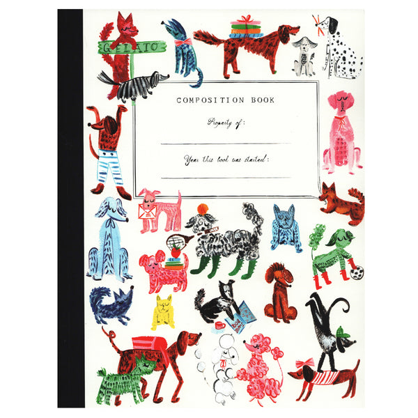 Mr. Boddington Composition Book - Doggies