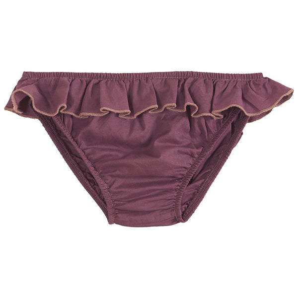 Emile et Ida Purple Cotton Voile Panties