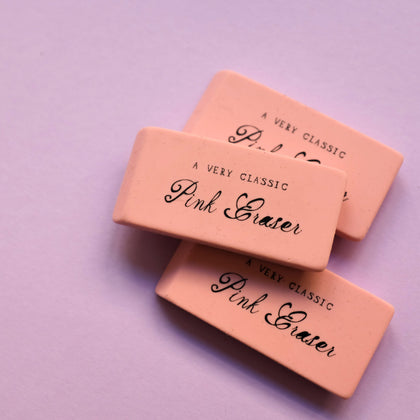Mr. Boddington Very Classic Pink Eraser