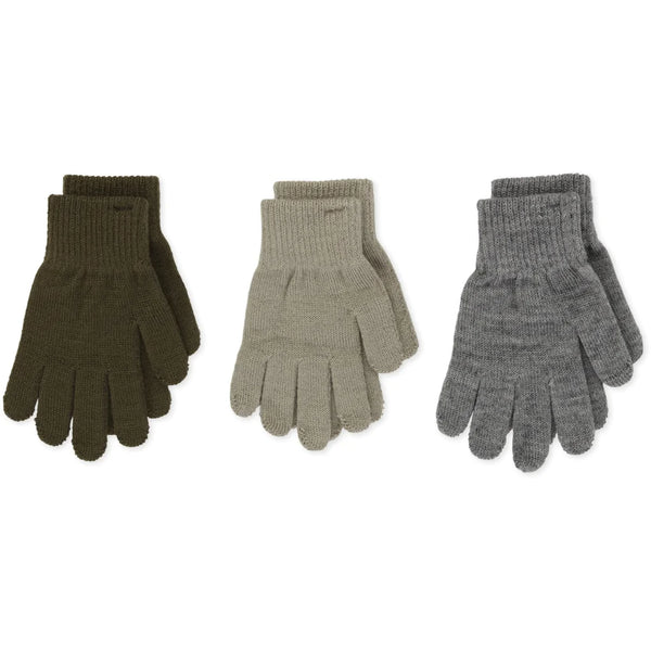 Konges Filla Gloves in Dried Sage