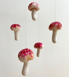 PetitFelts Mushroom Mobile