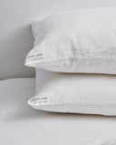 Fog Linen Pillowcase White