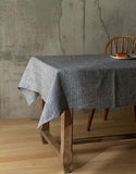 Fog Linen Table Cloth Glen Check