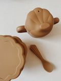 Konges Silicone Shell Set in Terracotta