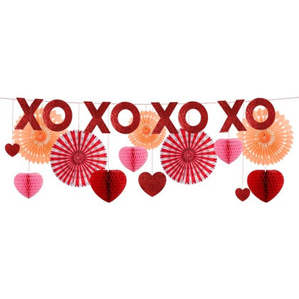 Meri Meri Honeycomb Valentines Garland