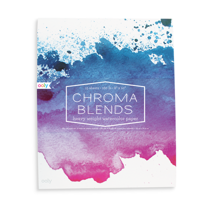 Ooly 8" x 10" Chroma Blends Watercolor Pad