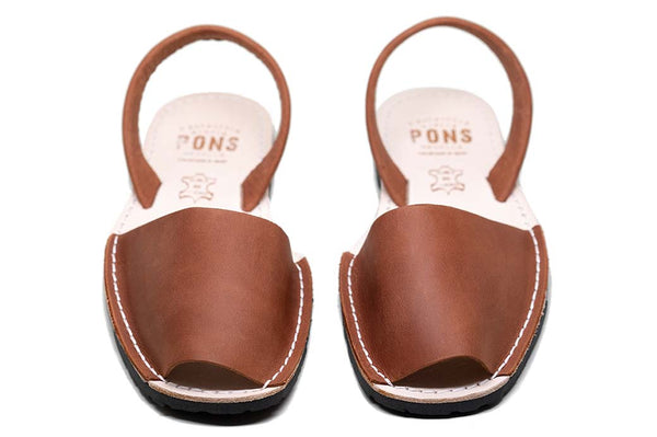 Pons Avarcas Womens Sandals ~ Brown