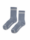 Le Bon Boyfriend Socks in Blue Grey
