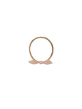 Quincy Mae Little Knot Headband ~ Apricot & Brown