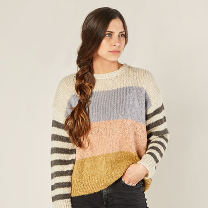 Rylee & Cru Women's Stripe Aspen Sweater