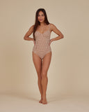 Rylee + Cru Women's Underwire One-Piece ~ Summer Plaid