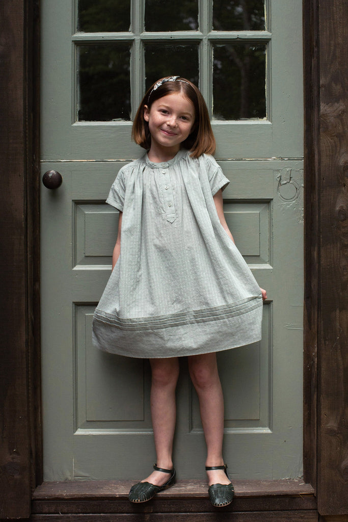 Soor Ploom Goldie Dress in Moonstone | Wee Mondine