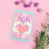 Sow the Magic Lavender Lovers Tarot Garden + Gift Seed Packet