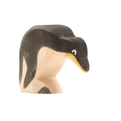 Ostheimer Wooden Penguin Head Down