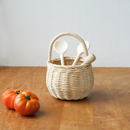 Olli Ella Berry Basket in Straw