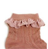 Collegien Marie Antoinette Ankle Socks - Vieux Rose