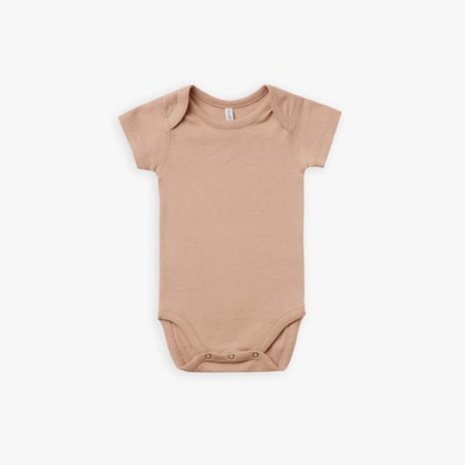 Quincy Mae SS Bodysuit in Petal