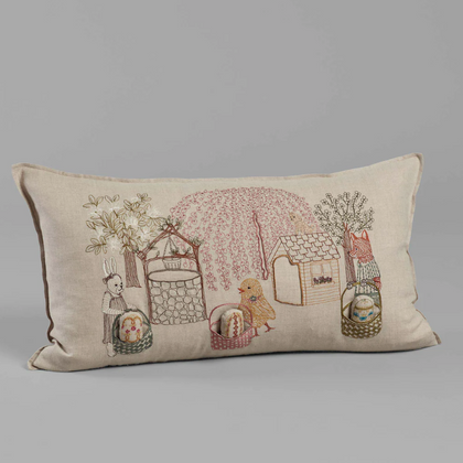 Coral & Tusk Easter Egg Hunt Pocket Pillow