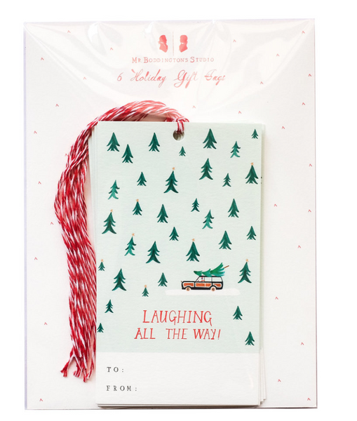 Mr. Boddington Laughing All the Way Gift Tags